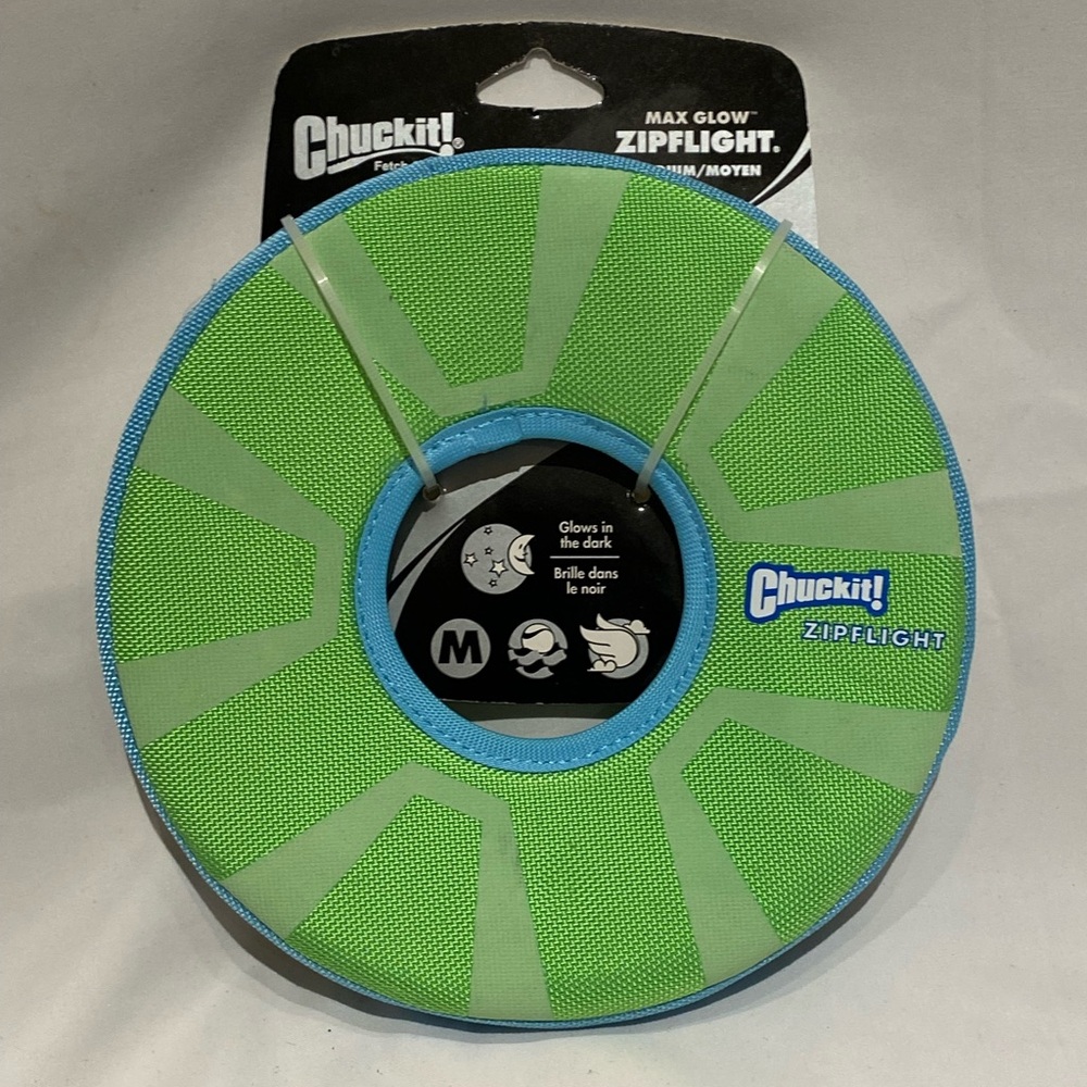 Chuckit! Max Glow Zipflight Dog Toy
